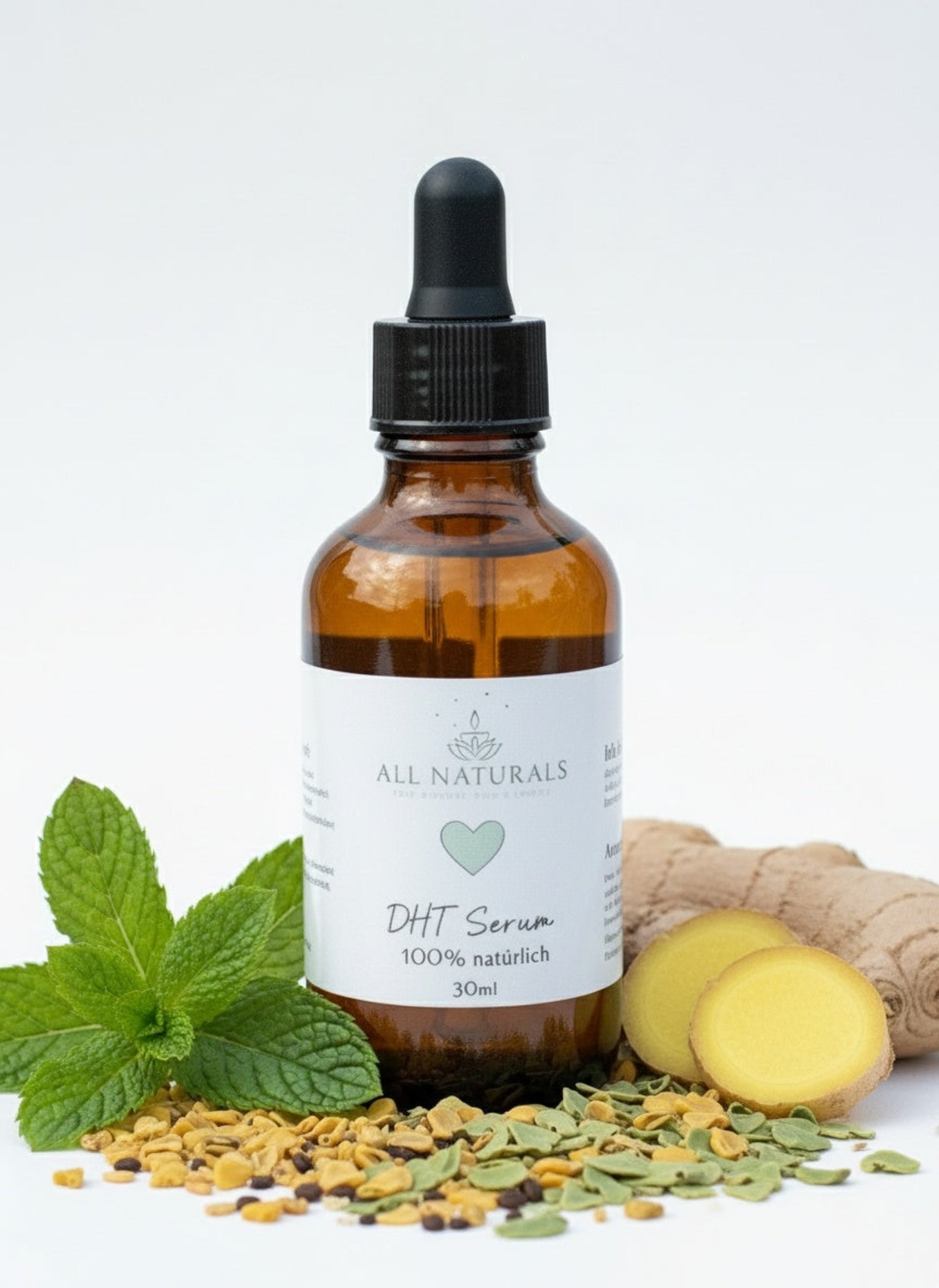 BIO DHT Haarwachstumsserum – Natürliche Pflege für kräftiges Haar | 30ml - All Naturals Shop