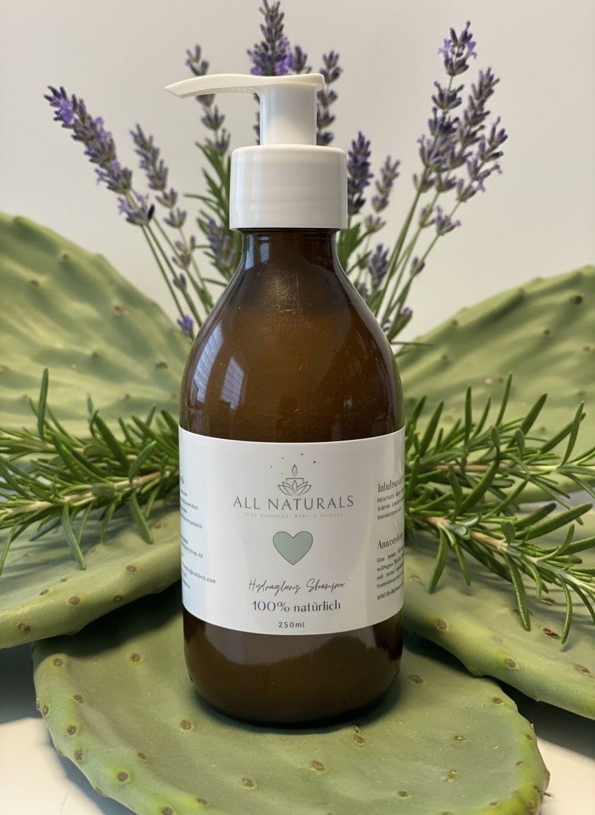 Bio Hydra - Glanz Naturshampoo - für empfindliche Kopfhaut | 250ml - All Naturals Shop
