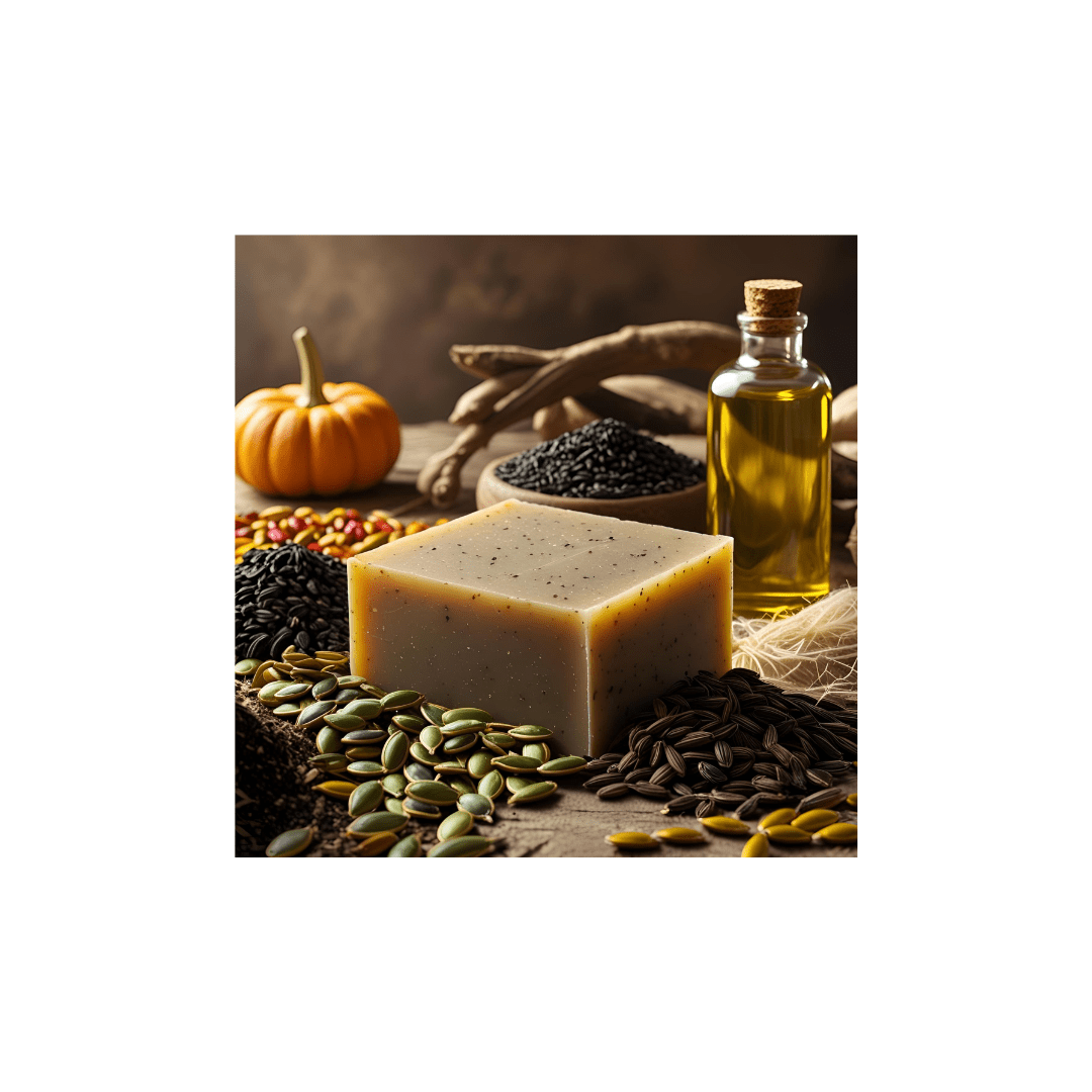 Bio Oilvenölseife mit DHT Blocker – gegen erblich bedingten Haarausfall - 100g - All Naturals Shop