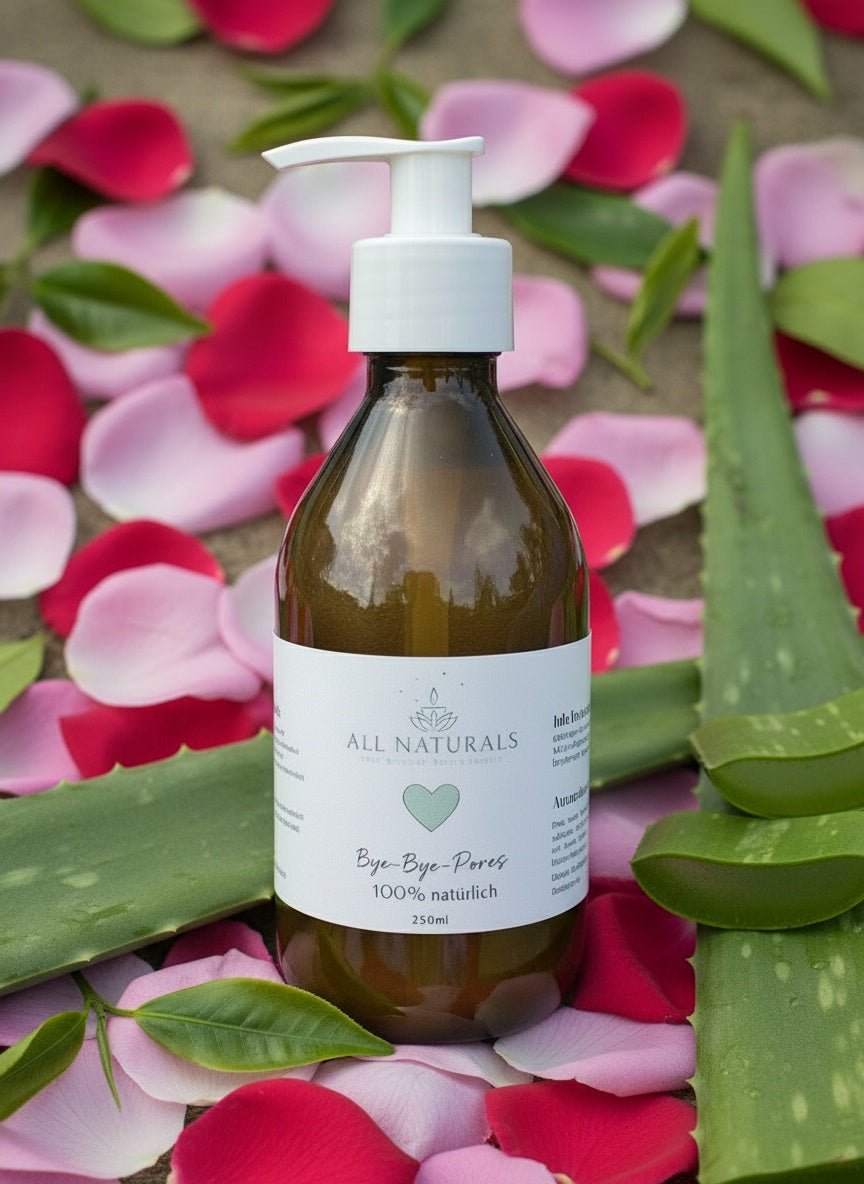 Bye - Bye - Pores - Natürlicher Gesichtsreiniger mit Teebaumöl - All Naturals Shop