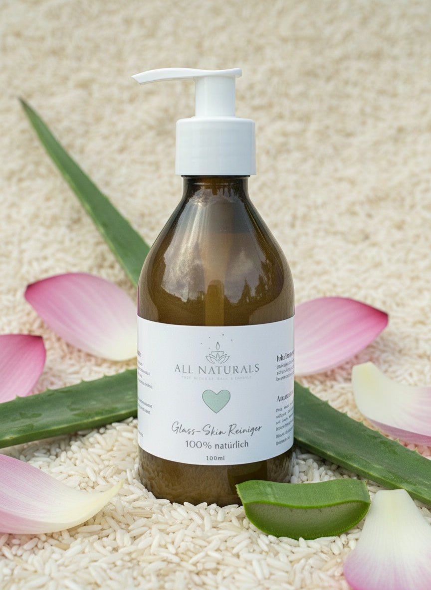 Glass Skin K - Beauty Gesichtsreiniger – Sanfte Reinigung & Glow - All Naturals Shop