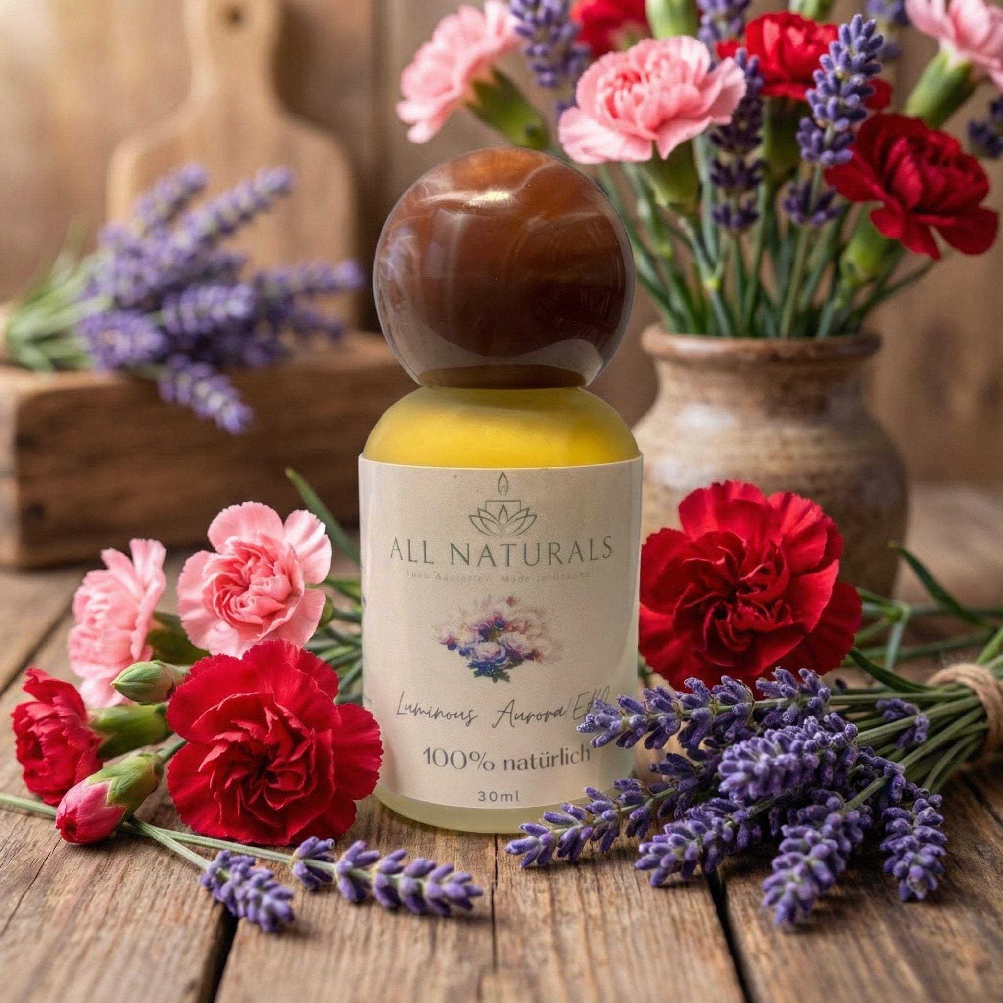 Luminous Aurora – Frisch. Sinnlich, natürlich, alkoholfrei - Eau de Toilette - Unisex - All Naturals Shop