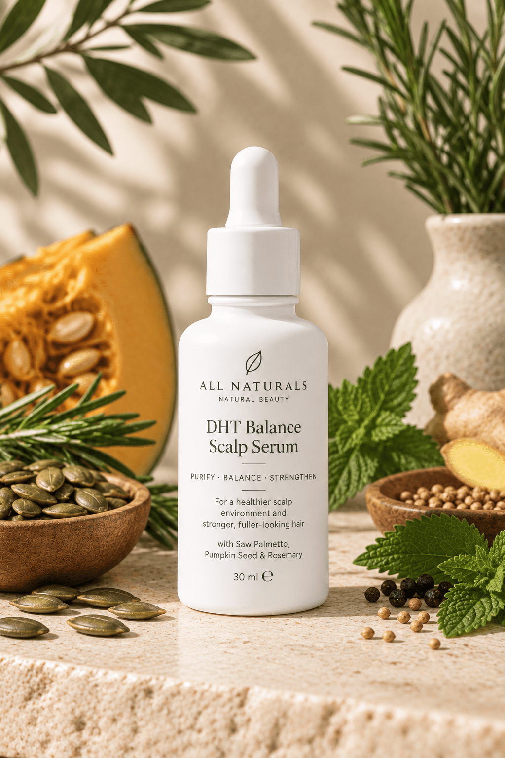 🎁 Natürliches DHT Haarwachstumsöl- 30ml (100% off) - All Naturals Shop