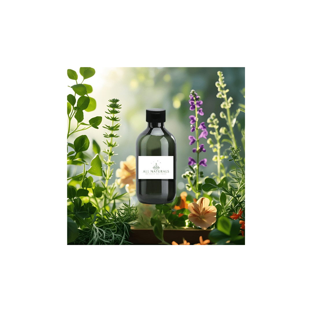 Natürliches Ayurvedisches Bio - Kräutershampoo - Gegen juckende Kopfhaut und Haarausfall, 300ml - All Naturals Shop