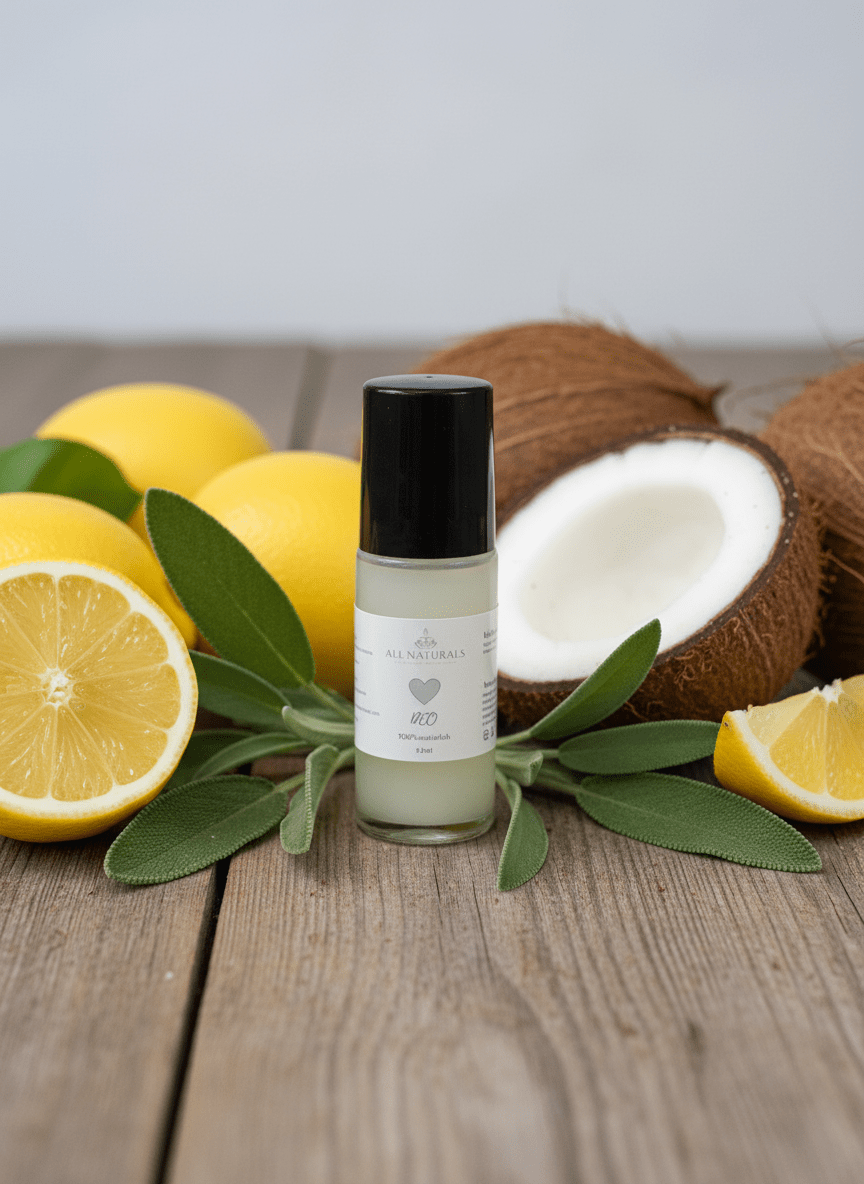 Natürliches DEO mit Magnesium Öl für starke Schweißbildung, 30ml - All Naturals Shop