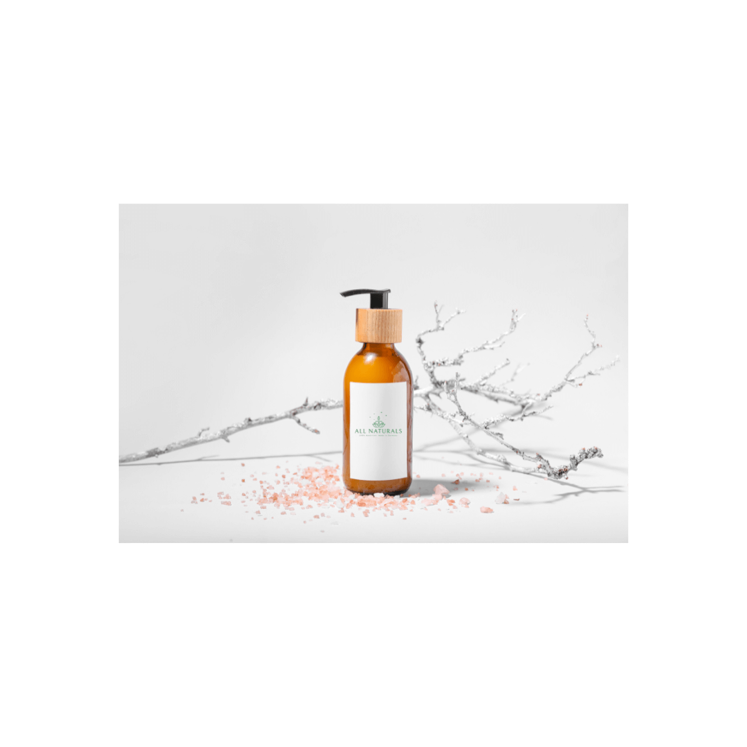 Natürliches Haarshampoo für empfindliche Kopfhaut oder Seborrhoisches Ekzem, Dermatitis sowie Psoriasis - 200ml - All Naturals Shop