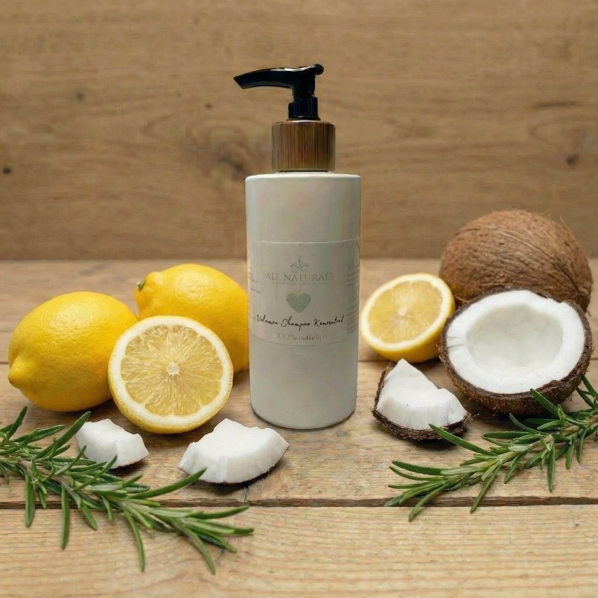 Natürliches Volumen Shampoo Konzentrat - 100ml - All Naturals Shop