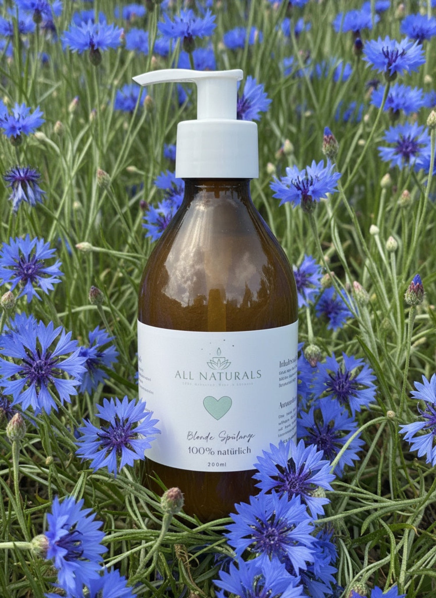 Reparierende Blonde Spülung gegen Gelbstich - 200 ml - All Naturals Shop