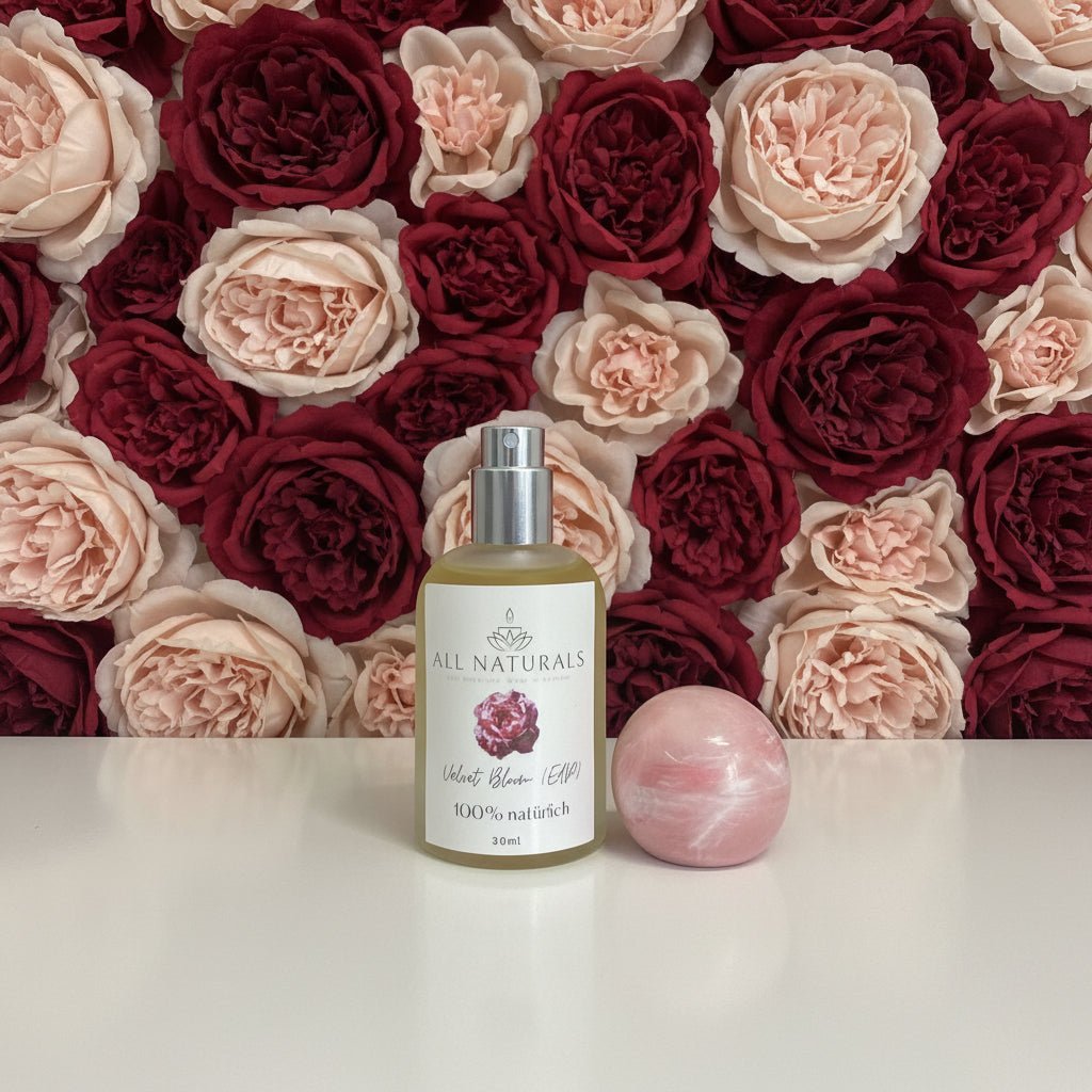 Velvet Bloom – Vanillig, Blumig, Natürlich, Alkoholfrei – Eau de Parfum für Damen - All Naturals Shop