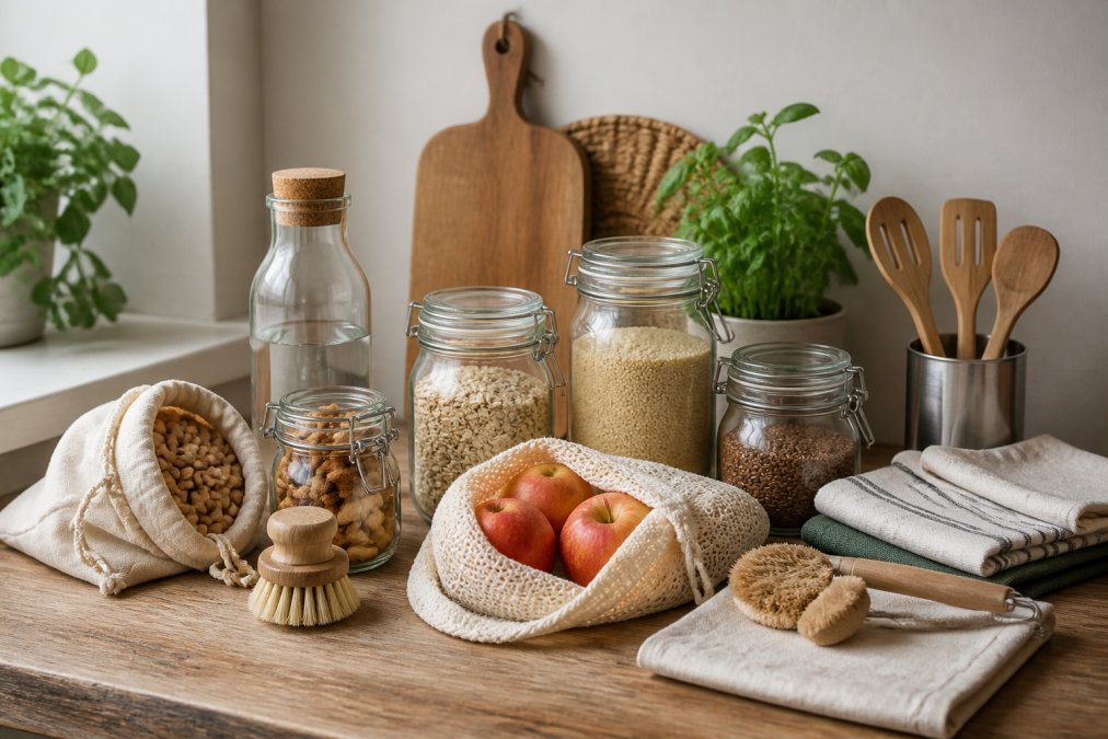 10 einfache Zero Waste Küche Tipps für Anfänger - All Naturals Shop