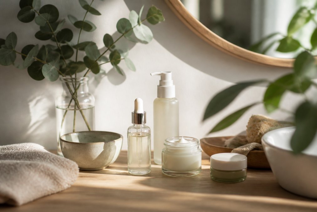 Vegane Gesichtspflege für empfindliche Haut - All Naturals Shop