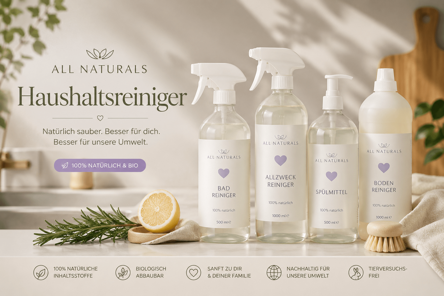 Haushaltsreiniger - All Naturals Shop