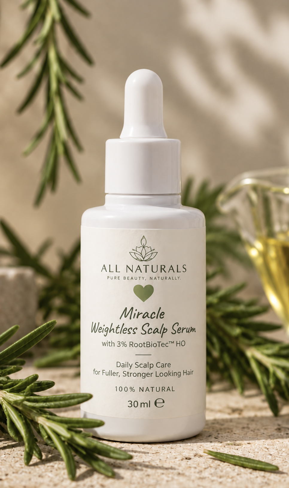 Daily Scalp Care ohne fettigen Ansatz.
Mit 3 % RootBioTec™ HO für voller, kräftiger und dichter wirkendes Haar – ultraleicht, wasserfrei und ideal für die tägliche Anwendung.