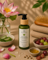 ALL NATURALS Sleek Bun & Glass Hair Gel für glänzende Slick-Back Frisuren, Sleek Buns und Glass Hair Looks. Leichte Styling- und Leave-in Pflege mit Aloe Vera, Panthenol, Traubenkernöl und Lotusblumenöl.