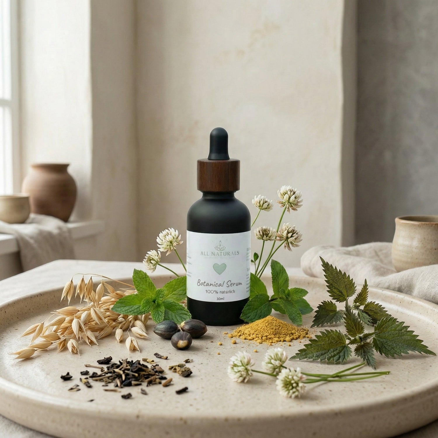 Advanced Botanical Scalp Serum– Natürliche Pflege für kräftiges Haar | 30ml - All Naturals Shop