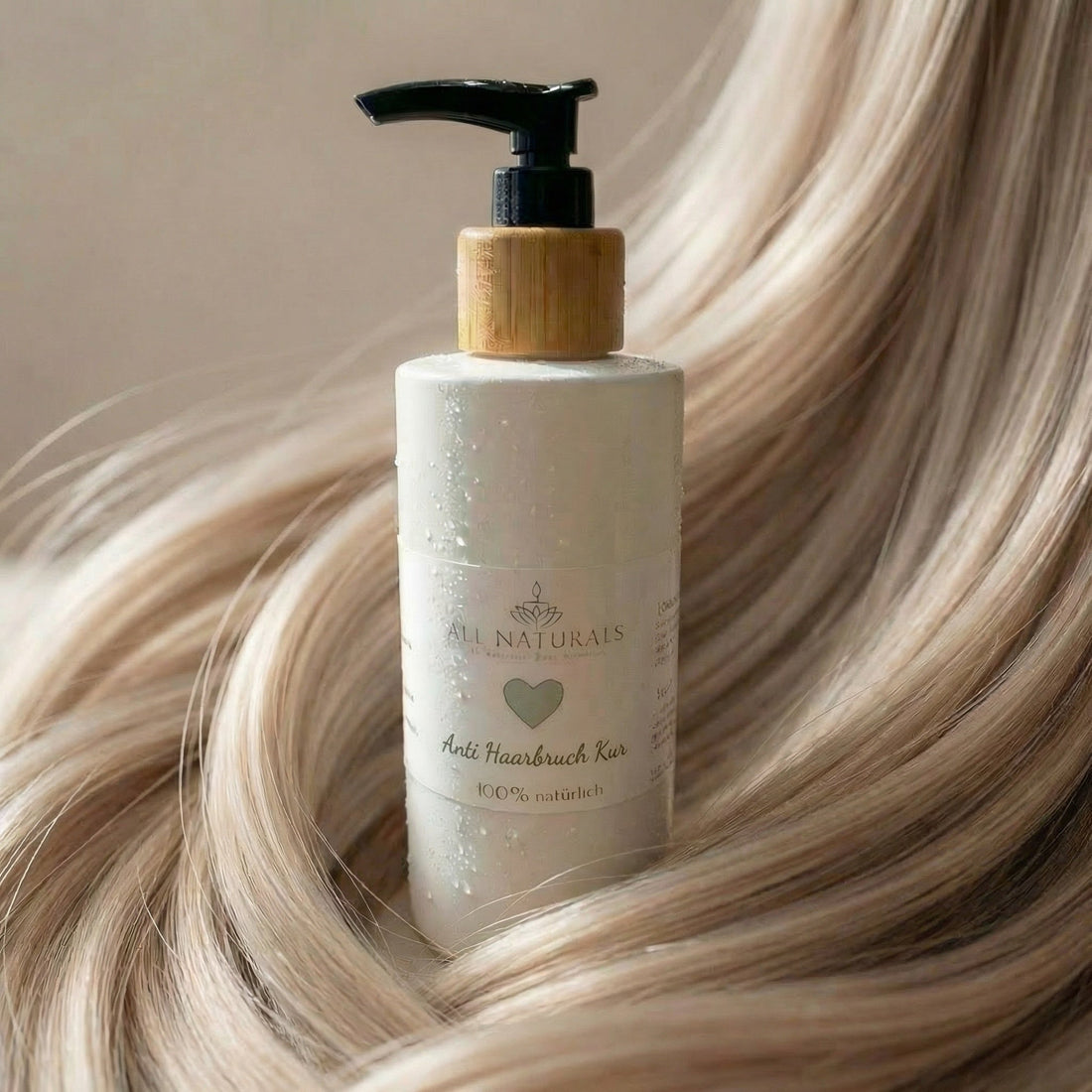 Bio Anti - Haarbruch Haarkur mit Hyaluron – Stärkt und pflegt - 100ml - All Naturals Shop