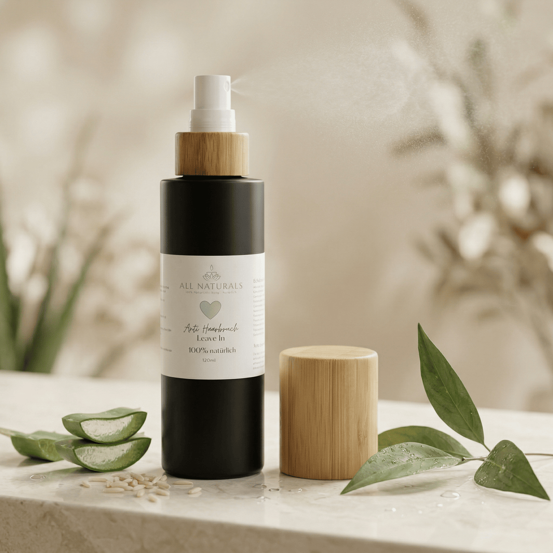 Bio Anti Haarbruch Leave - In - Tiefenstärkung für die Haare - All Naturals Shop