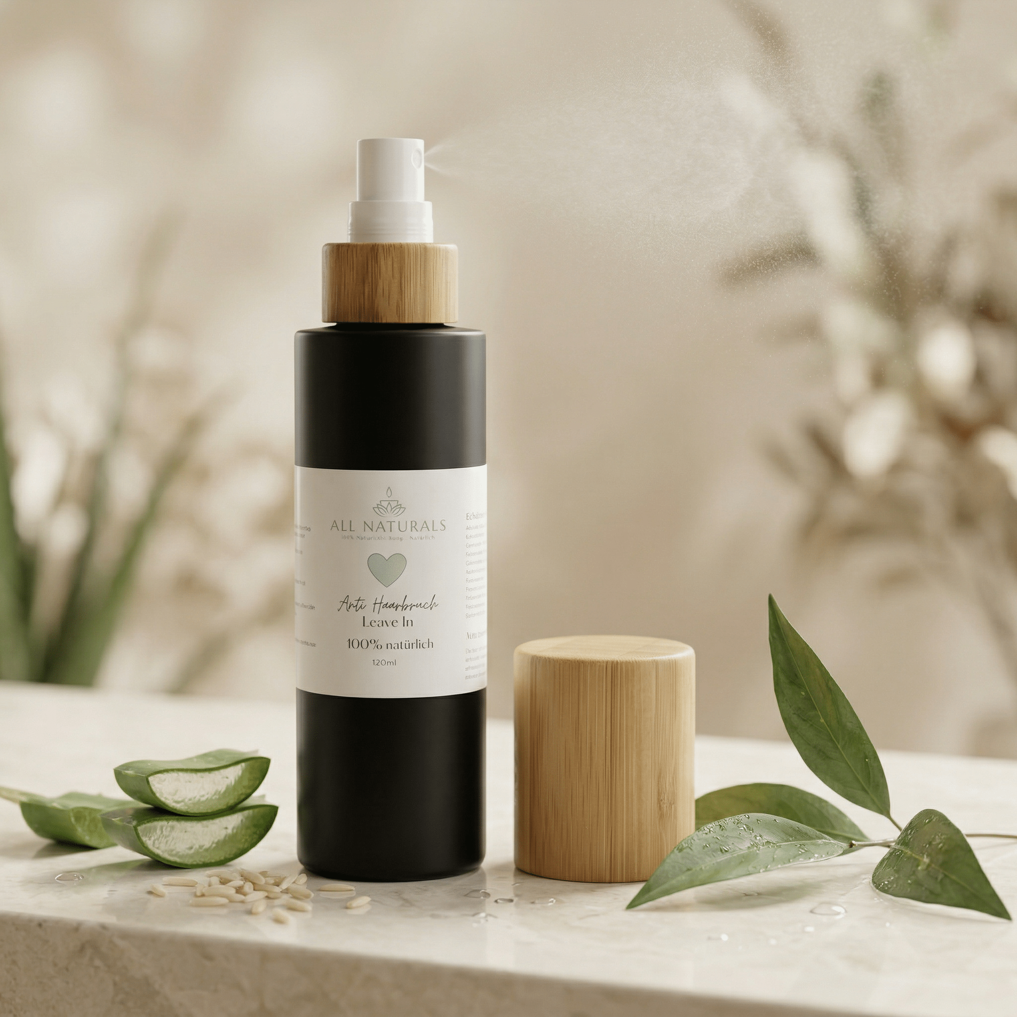 Bio Anti Haarbruch Leave - In - Tiefenstärkung für die Haare - All Naturals Shop