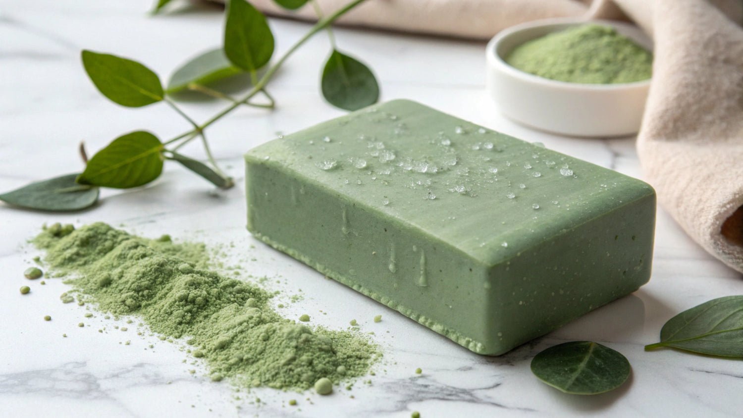 Bio Haarseife mit SIDR – Natürliche Detox Pflege - 100g - All Naturals Shop