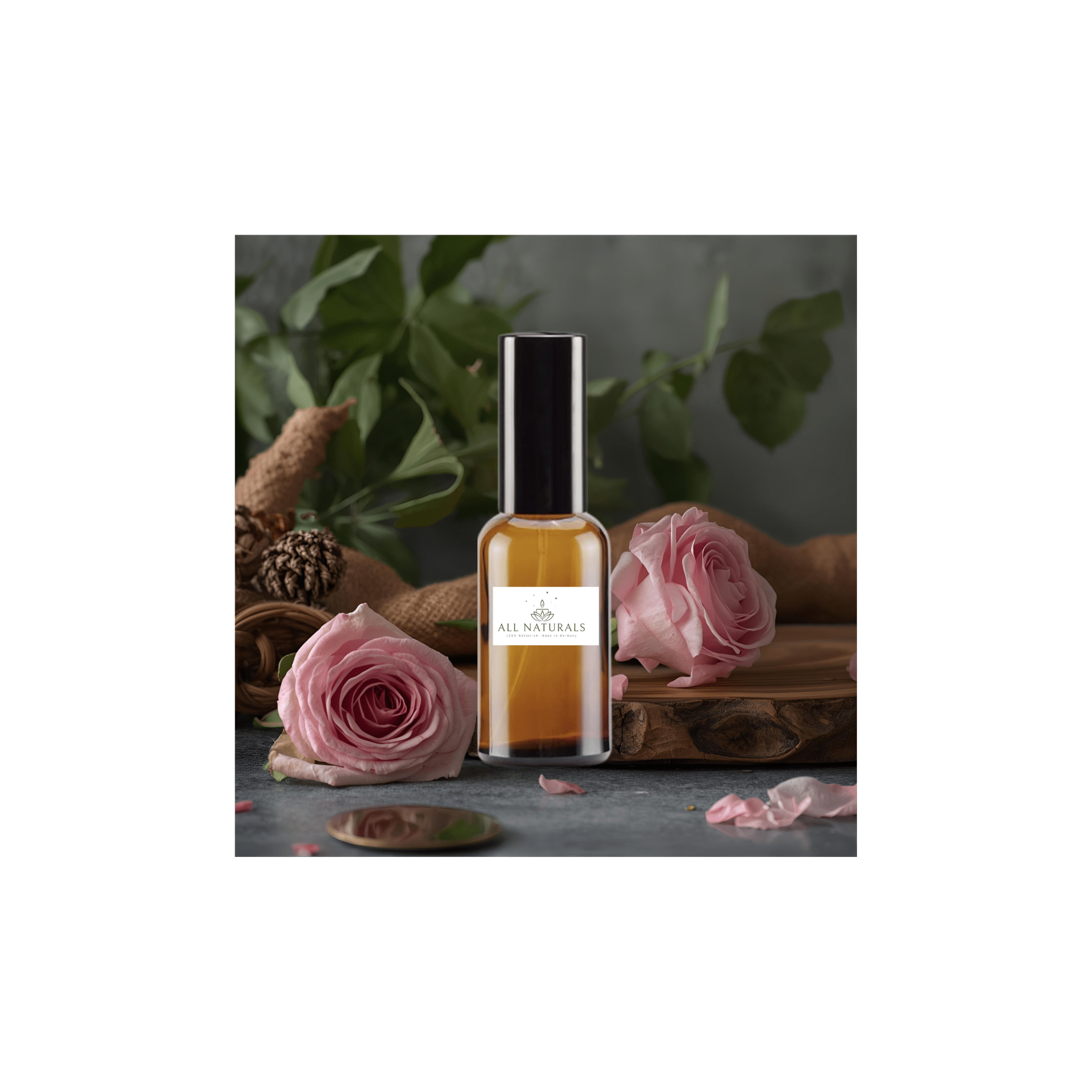 Bio Hydrating Face Mist – Rosenwasser &amp; Aloe Vera für Feuchtigkeit &amp; Frische - All Naturals Shop