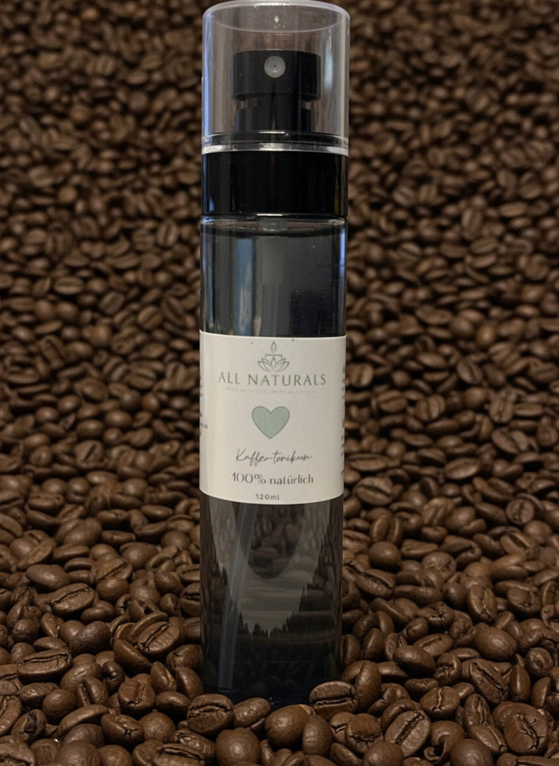 Bio Kaffee Haar - Tonikum– Haarwachstum und Volumen - 120ml - All Naturals Shop