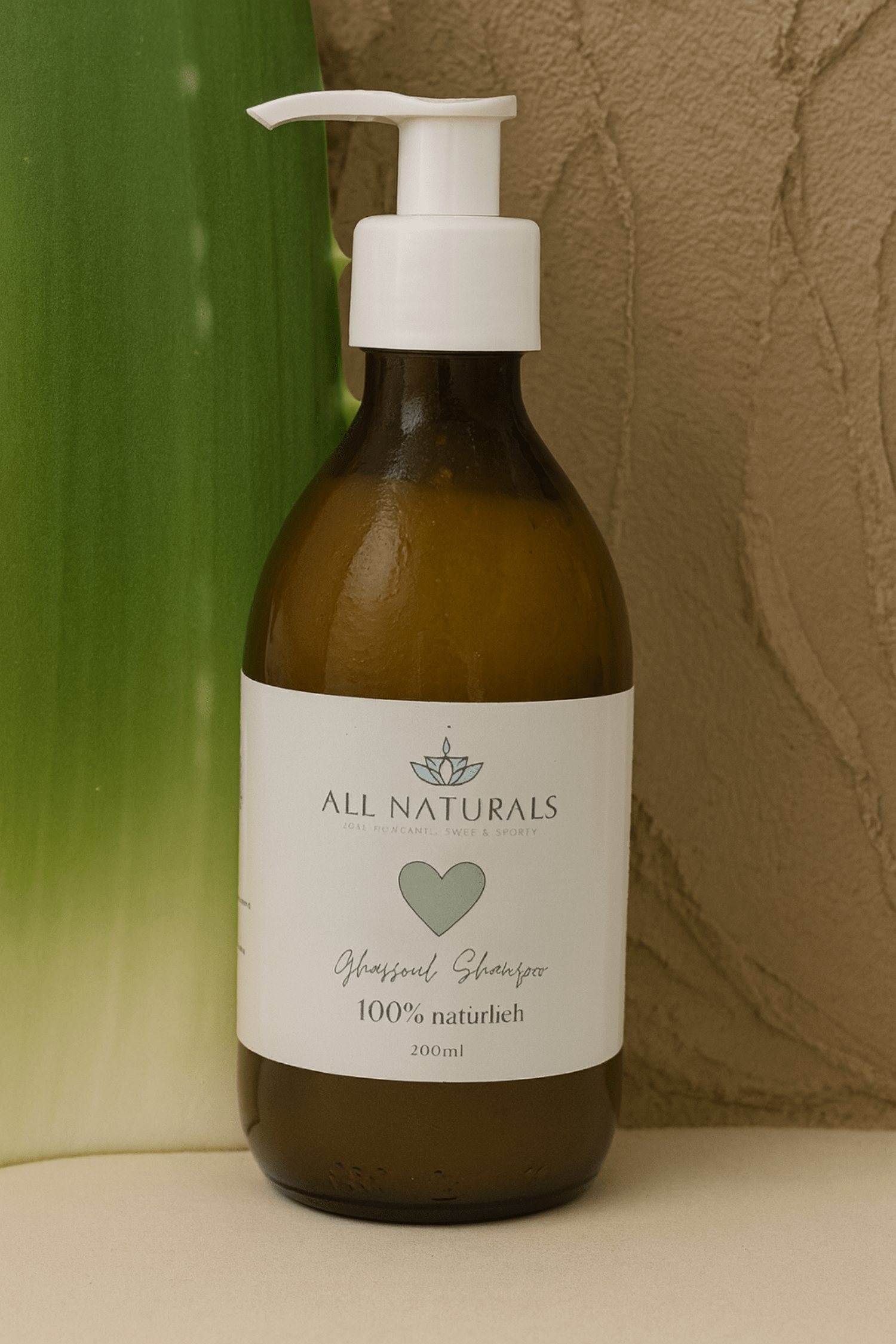 Bio Pure Nature Shampoo - für empfindliche, trockene und gereizte Kopfhaut | 200ml - All Naturals Shop