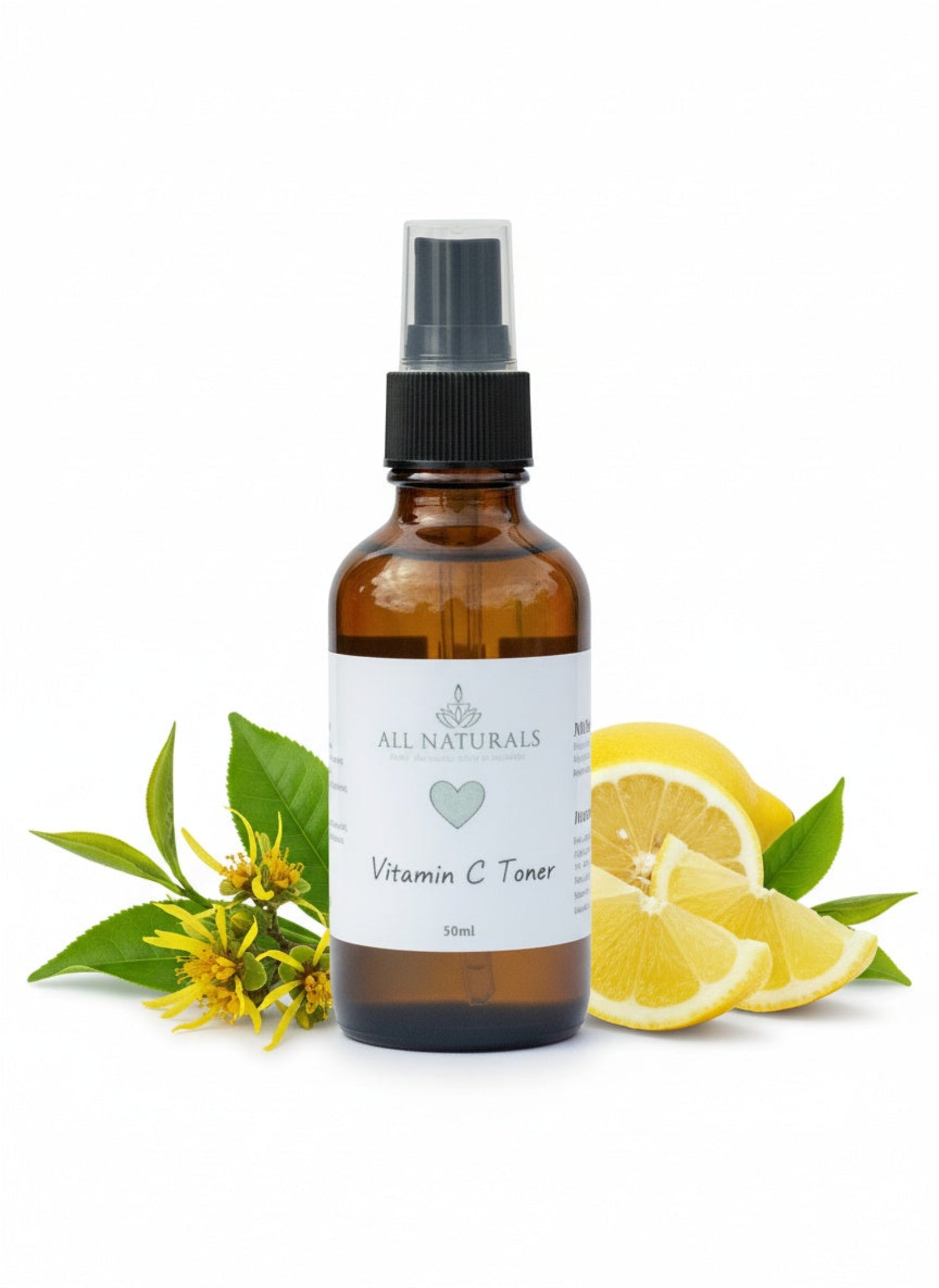 Bye Bye Pores - Natürlicher Vitamin C Toner - 50ml - All Naturals Shop