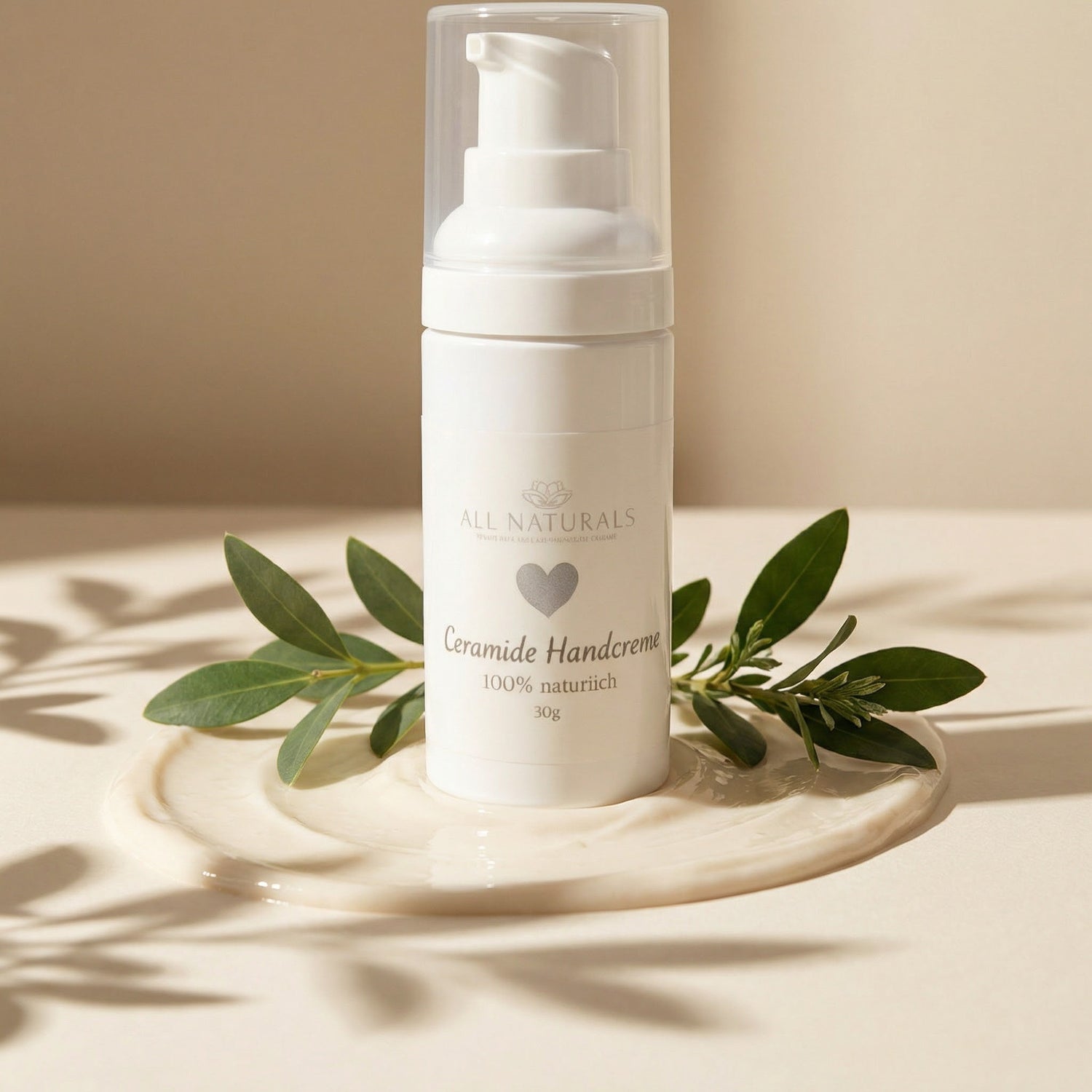 Ceramide Handcreme mit Kamillenhydrolat und Nachtkerzenöl - 30g - All Naturals Shop