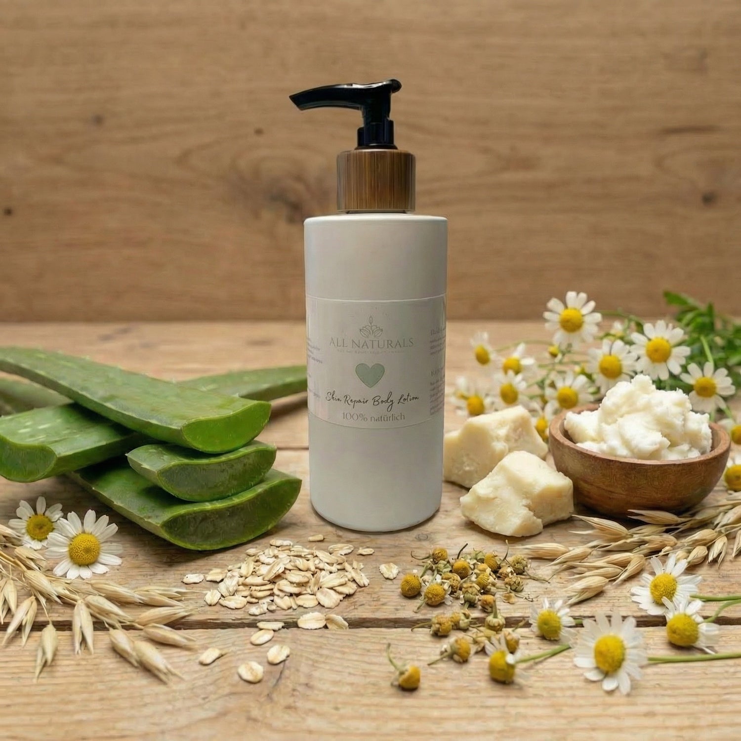 Ceramide Repair Barrier Body Lotion - für die empfindliche Haut - 100ml - All Naturals Shop