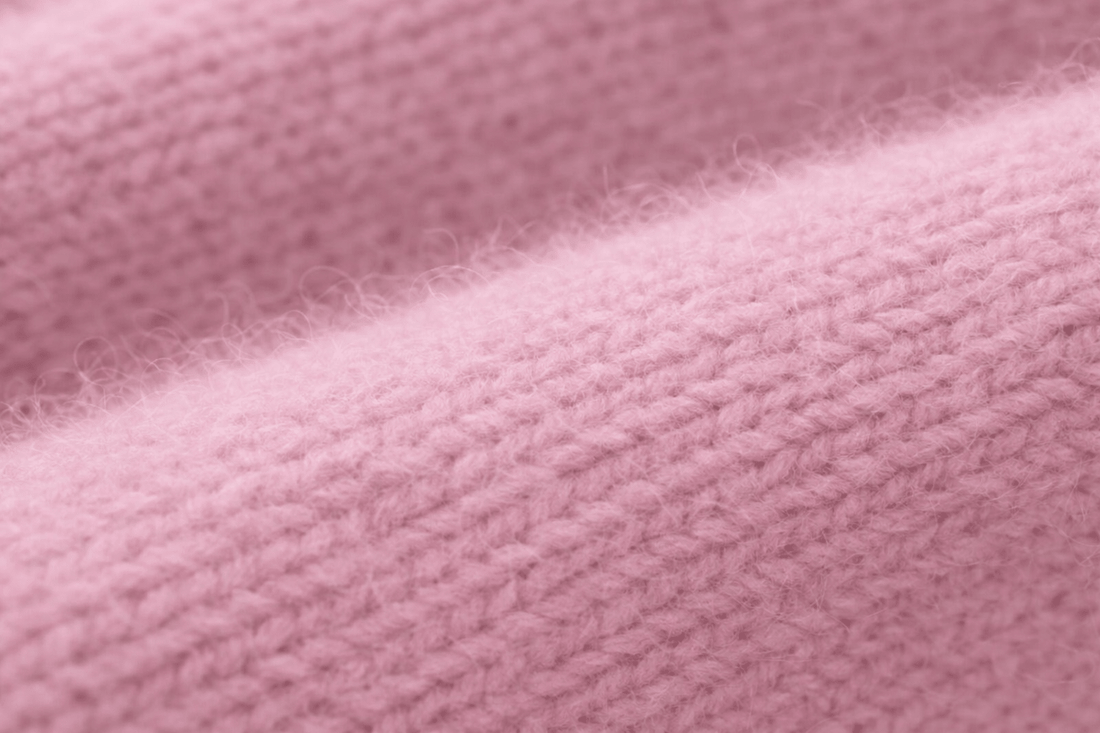 Damen - Cardigan aus 100 % natürlicher Wolle - Rosé - All Naturals Shop