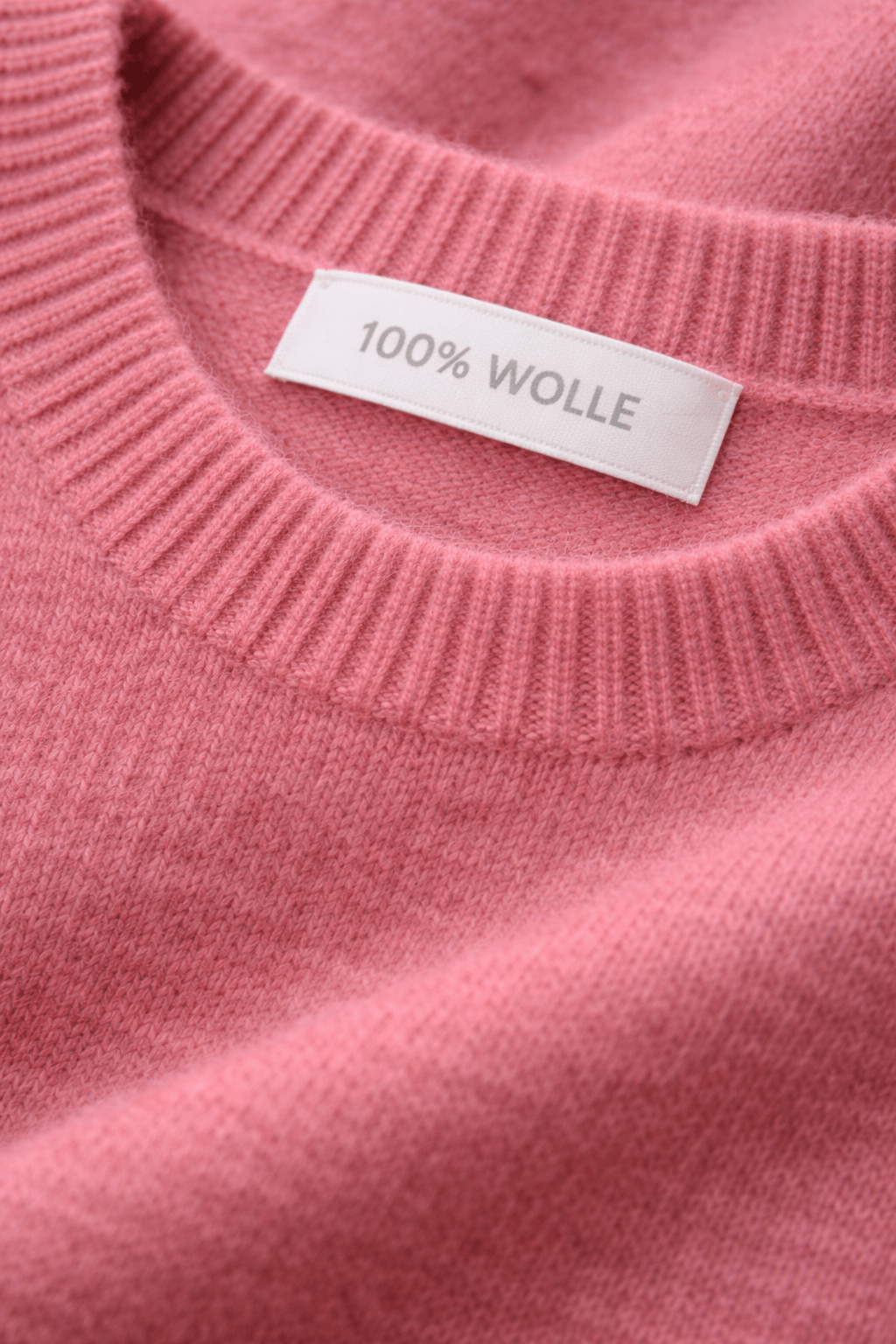 Damen - Cardigan aus 100 % natürlicher Wolle - Rosé - All Naturals Shop