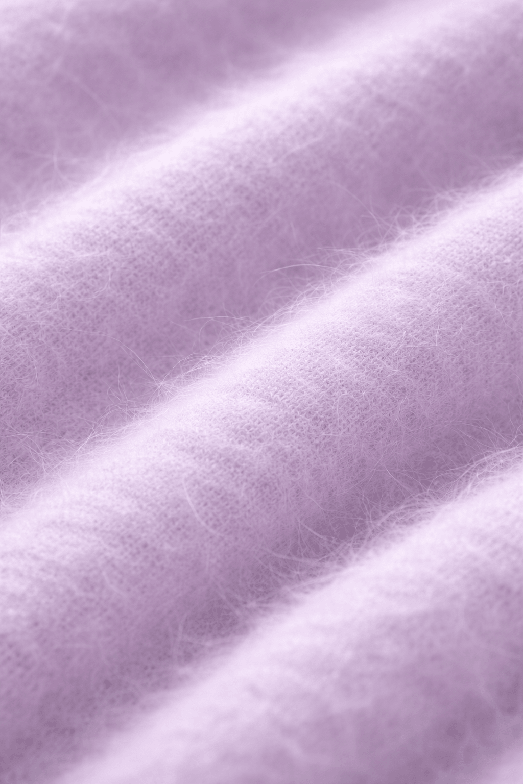 Damenpullover aus 100 % natürlichen Woll - und Kaschmirfasern - Lila - All Naturals Shop