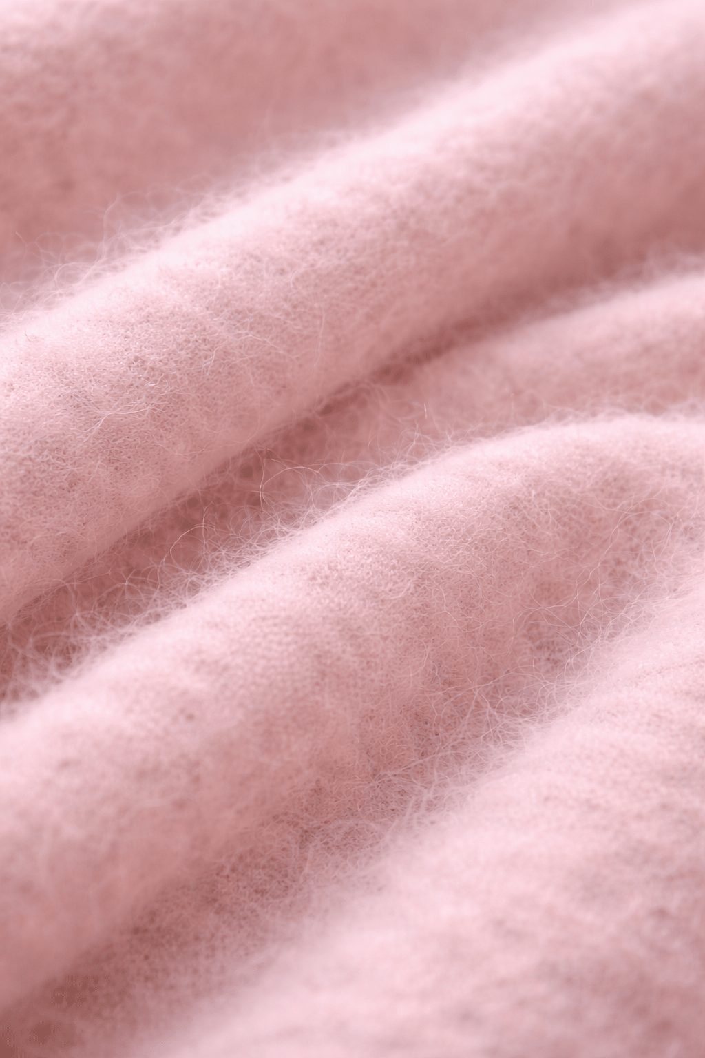 Damenpullover aus 100 % natürlichen Woll - und Kaschmirfasern - Rosé - All Naturals Shop