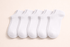 Damensocken aus 100% Baumwolle - 5er Set (EU 36–38) - Weiß - All Naturals Shop