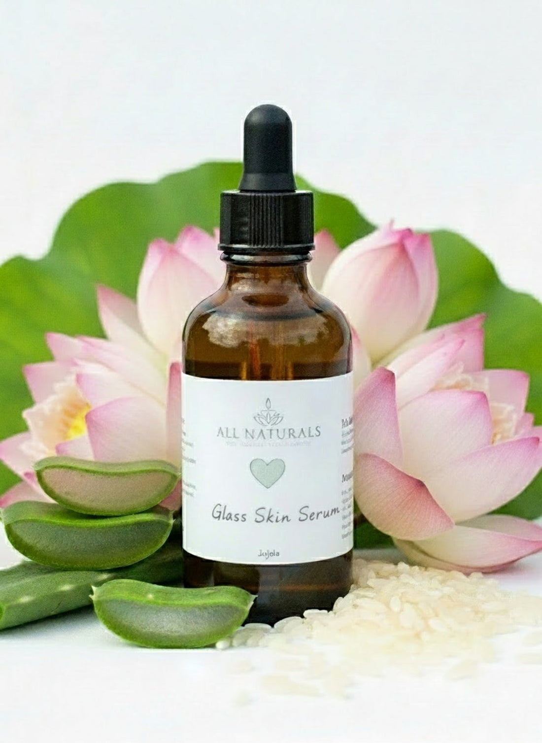 Glass Skin Bio Serum – Sanftes Pflege und Glow - 30ml - All Naturals Shop