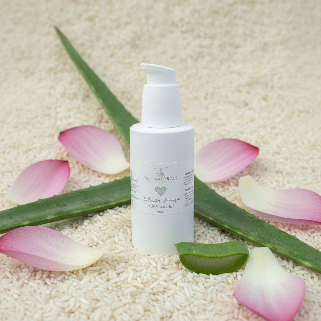 Glass Skin K - Beauty Gesichtsreiniger – Sanfte Reinigung &amp; Glow - All Naturals Shop