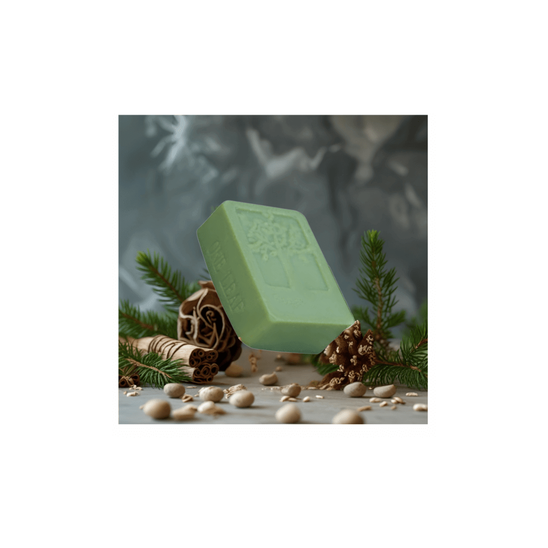 Männer Naturseife mit Aloe Vera, Gurkenextrakt &amp; Zedernholzöl – Sanfte Pflege | 100g - All Naturals Shop