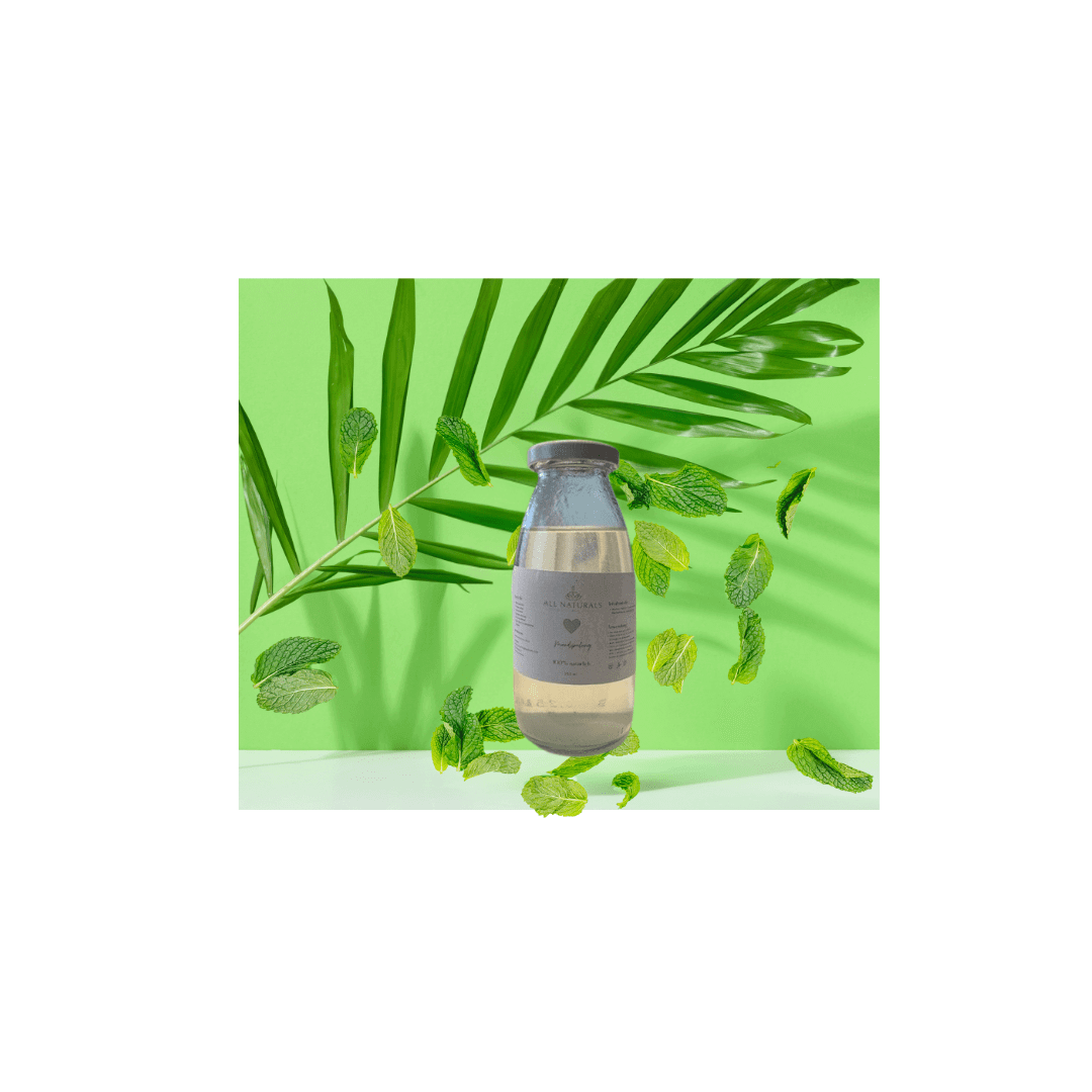 Natürliche Mundspülung mit Pfefferminz &amp; Himalaya - Salz - 250ml - All Naturals Shop