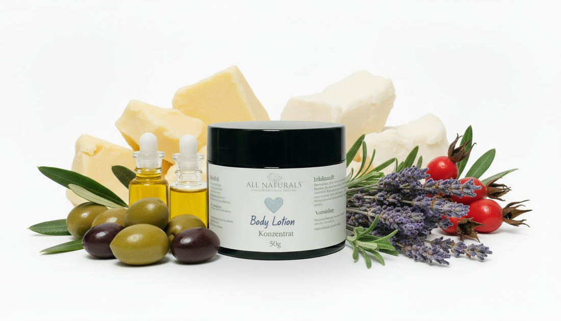 Natürliche PureTouch™ Anti Aging Body Lotion Konzentrat - 50g - All Naturals Shop