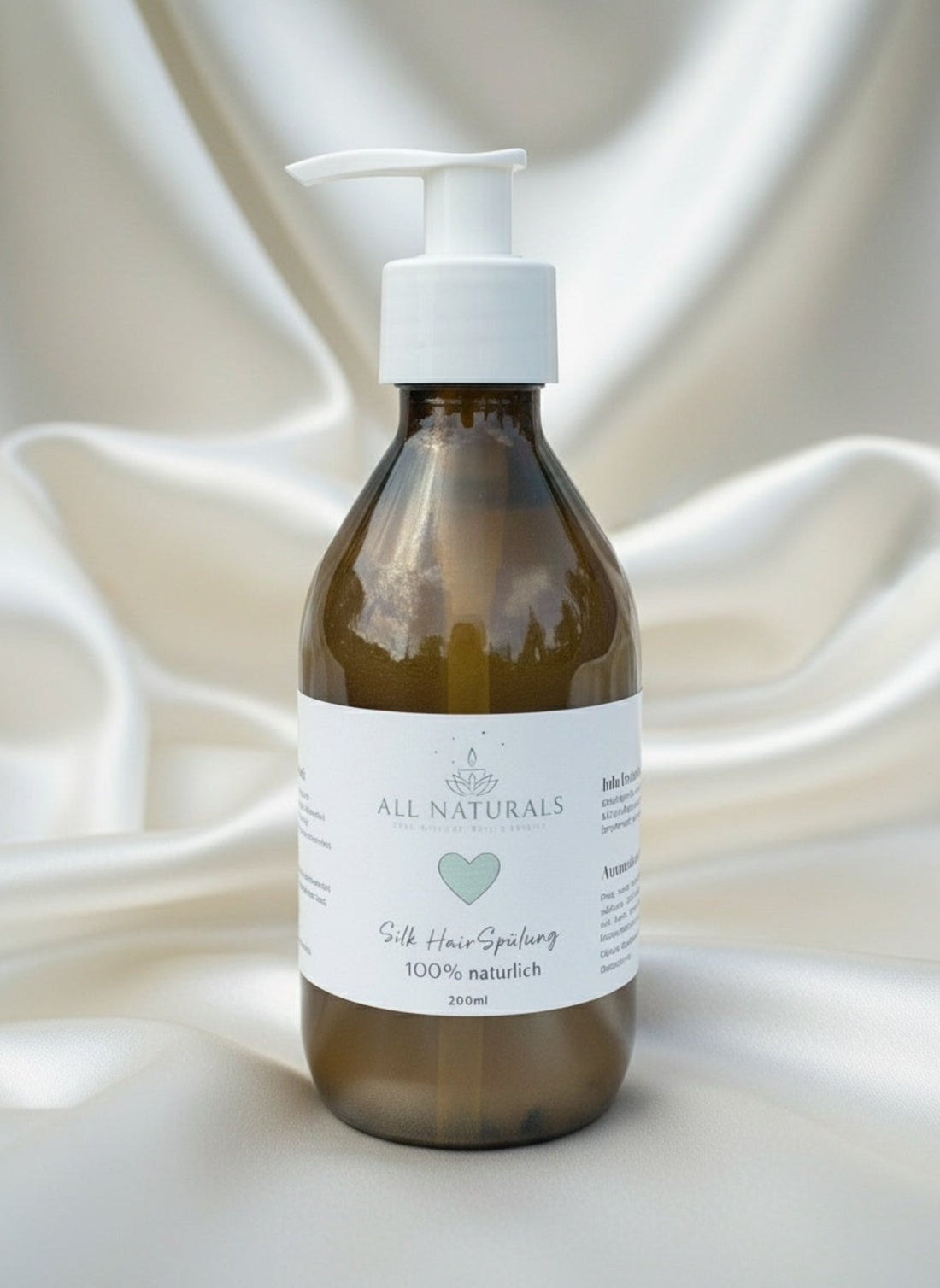 Natürliche Silk Haarspülung - 200ml - All Naturals Shop