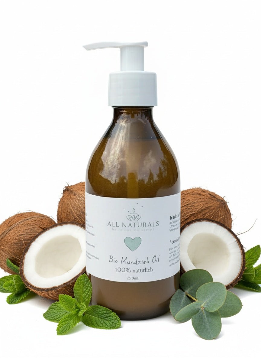 Natürliches BIO Mundziehöl - Minze | 250ml - All Naturals Shop