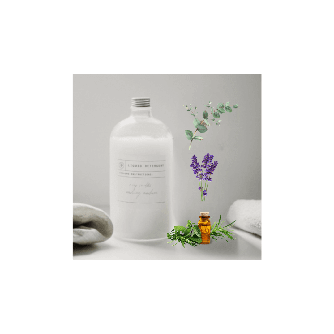 Natürliches Flüssigwaschmittel 1L - für Allergiker, Hautproblemen, Babywäsche - All Naturals Shop