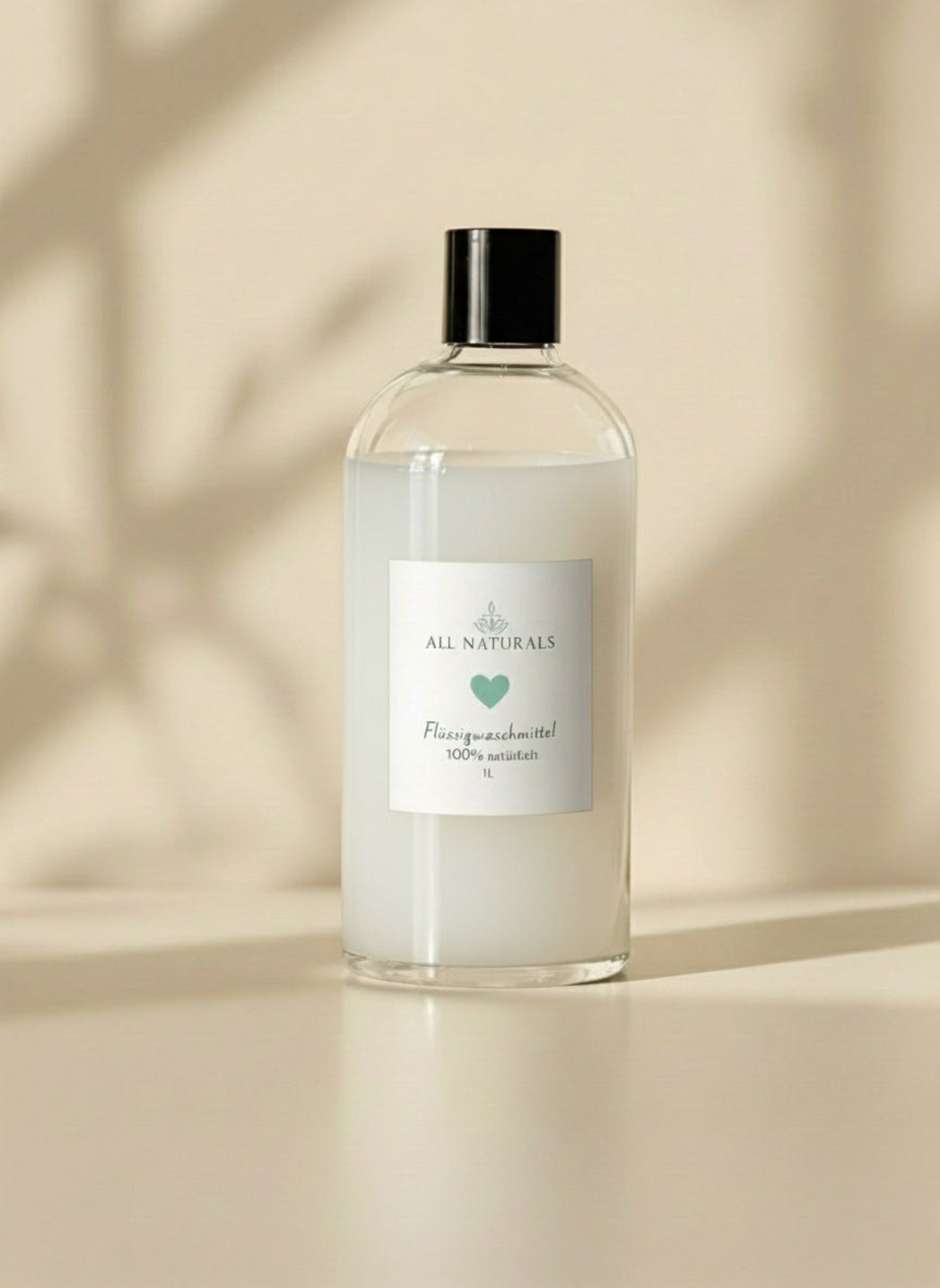 Natürliches Flüssigwaschmittel – 1L für empfindliche Haut, Allergiker - All Naturals Shop