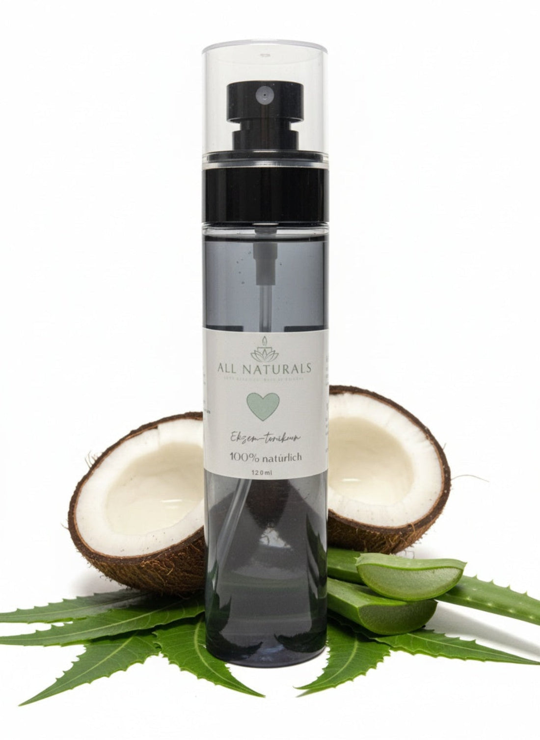 Natürliches Haar - Tonikum für empfindliche Kopfhaut oder Seborrhoisches Ekzem, Dermatitis sowie Psoriasis– 120ml - All Naturals Shop