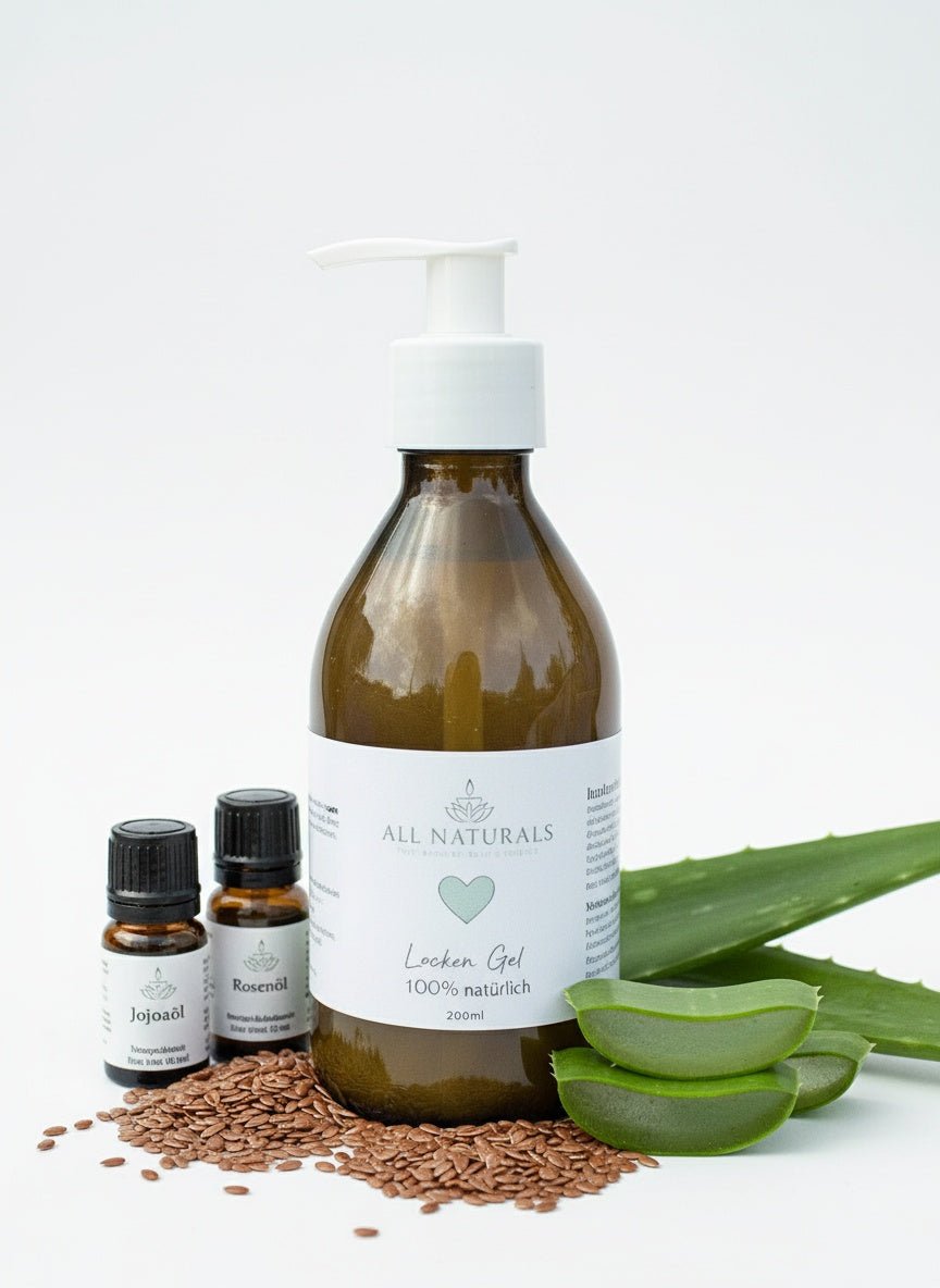 Natürliches Lockengel – Locken definieren &amp; Frizz reduzieren | 200ml - All Naturals Shop