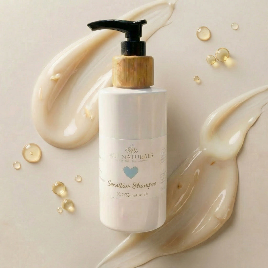 Natürliches Sensitive - Calm Balance Shampoo Konzentrat - 100ml - All Naturals Shop