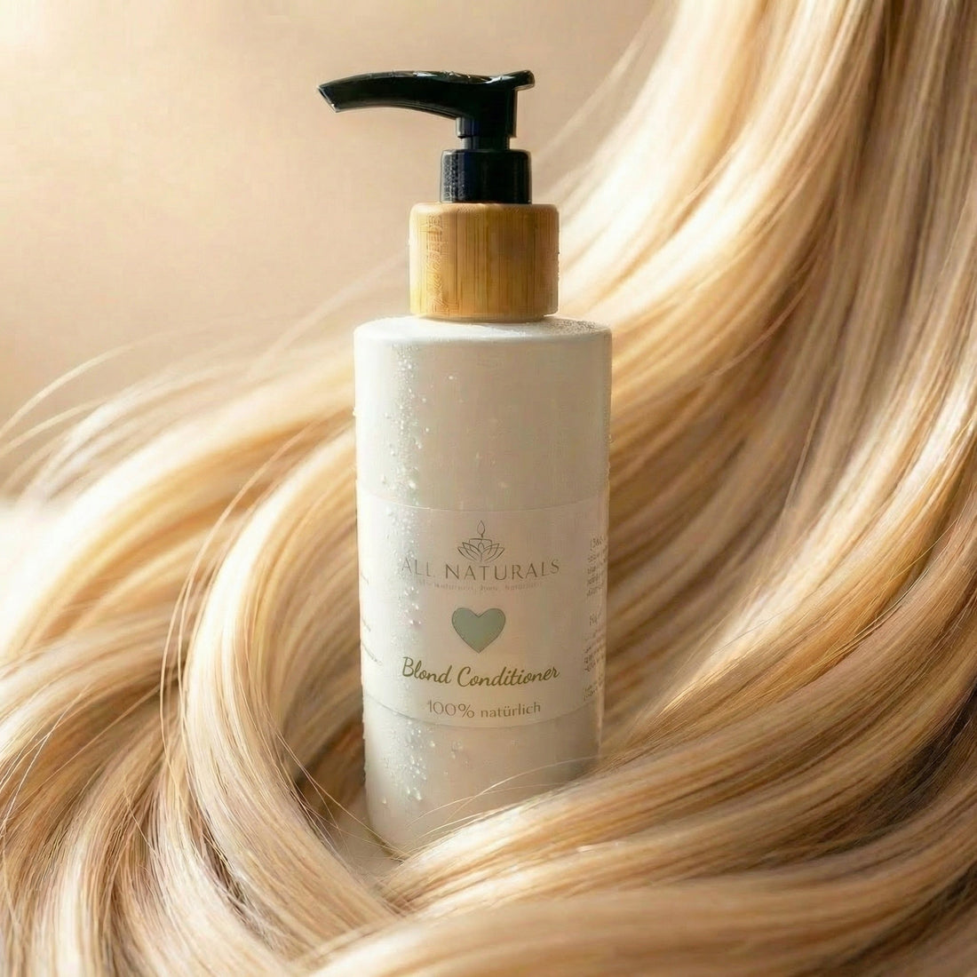 Reparierende Blonde Spülung gegen Gelbstich - 200 ml - All Naturals Shop
