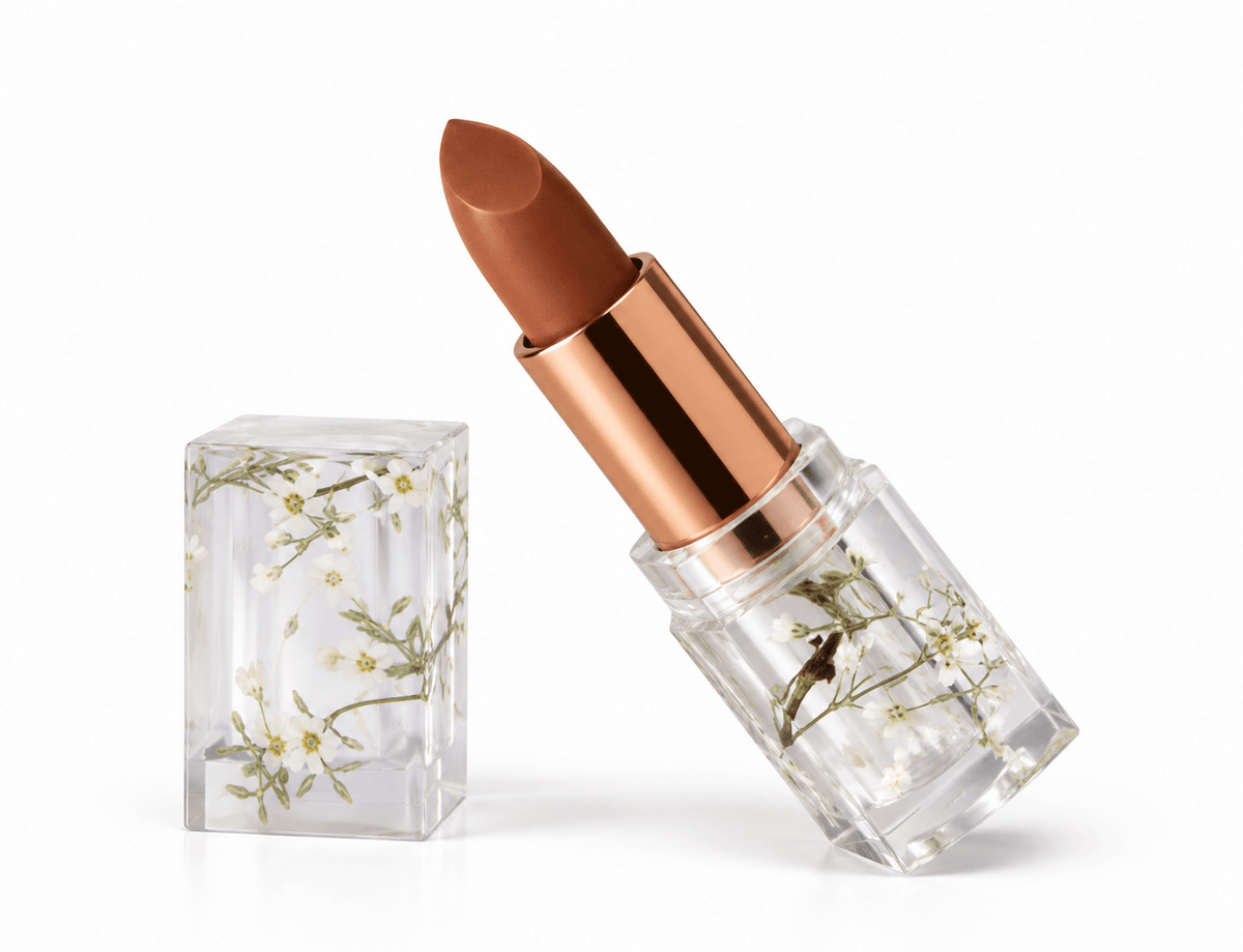 Terracotta Kiss – 100% Natürlicher Lippenstift in Terracotta-Braun - All Naturals Shop