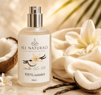 Vanilla Coco – Cremig, Sommerlich, Elegant, Natürlich – Eau de Toilette für Damen - All Naturals Shop